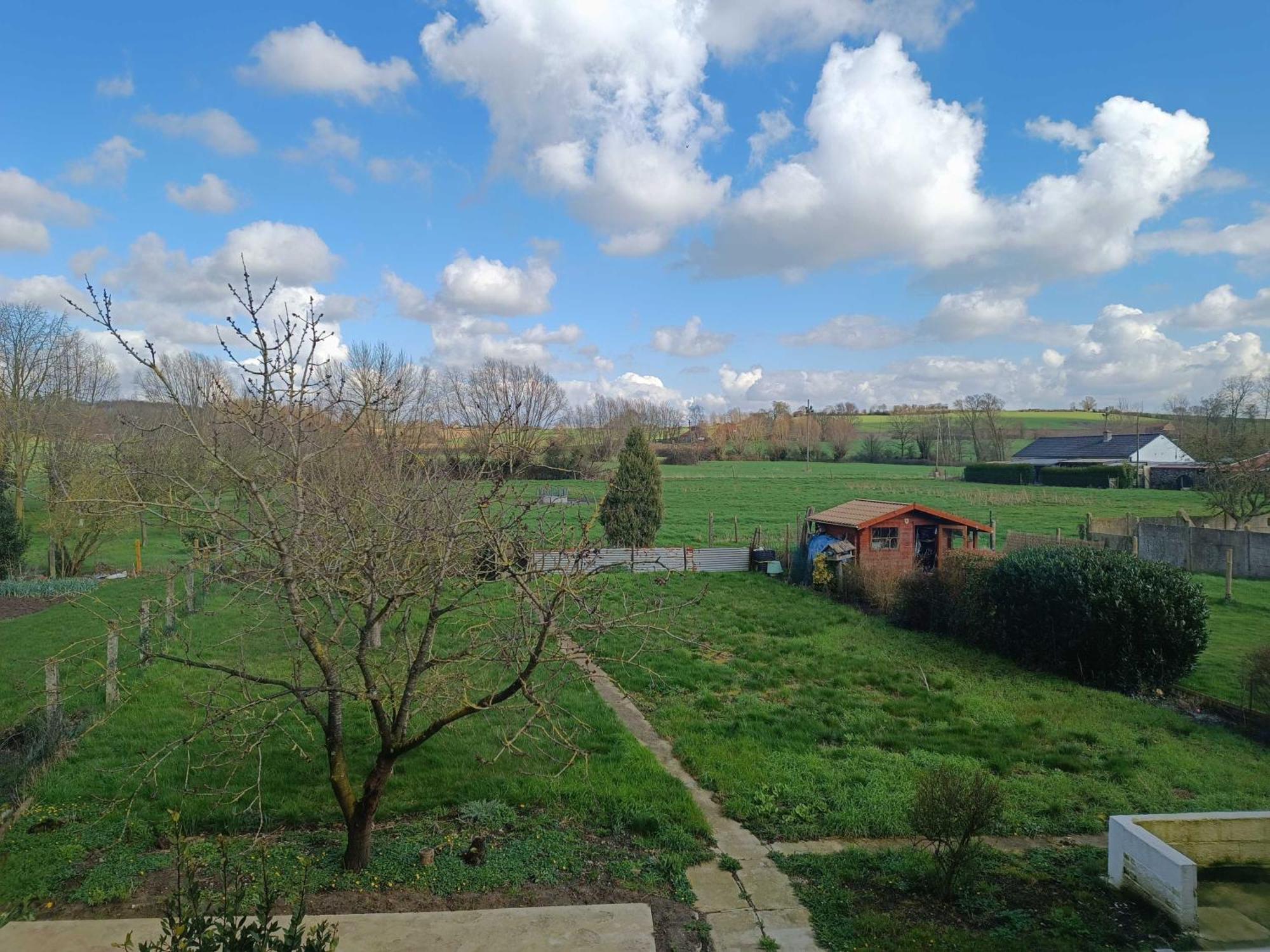 Ferienwohnung Au Nid Douillet Saint-Jans-Cappel Exterior foto